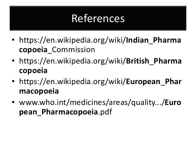 European Pharmacopoeia Free